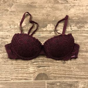 PINK VICTORIA’s SECRET DATE PUSH-UP BRA